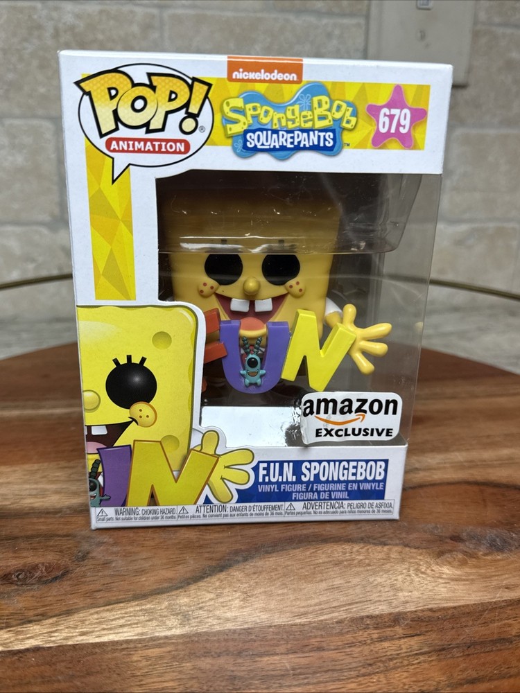 Funko Pop! Vinyl: Nickelodeon – F.U.N. Spongebob – Amazon (Exclusive) #679