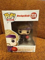 Funko Pop Dodgeball WHITEGOODMAN #238 Vaulted 2015 Original Release NIB In Case