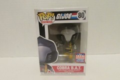 Funko Pop GI JOE COBRA B.A.T. #80 2021 Summer Virtual FUNKON Sticker Bat