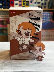 Pop Mart Molly Winter Fit Check HAVE A HOT BOBA figure doll NEW