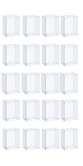 Funko Pop Case Protector Display 20 Pack for 4 Inch Funko Pop Vinyl Figures Box