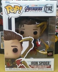 Funko Pop! Marvel Avengers Endgame Iron Spider Man Unmasked #1142 (Upper Deck)