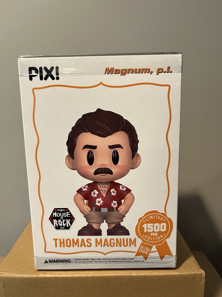 Thrilljoy PIX! House of Rock 2026 Magnum PI LE 15K SEALED – Chance @ ULTRA CHASE