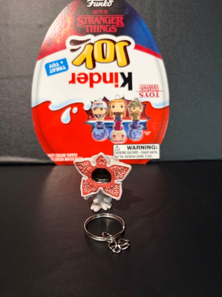 Stranger Things Kinder Joy Mini Funko Pops – Individual with upgraded keychain