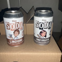 Funko Vinyl Soda Pop Ratatouille Sealed Lot Linguini & Chef Colette Chase?
