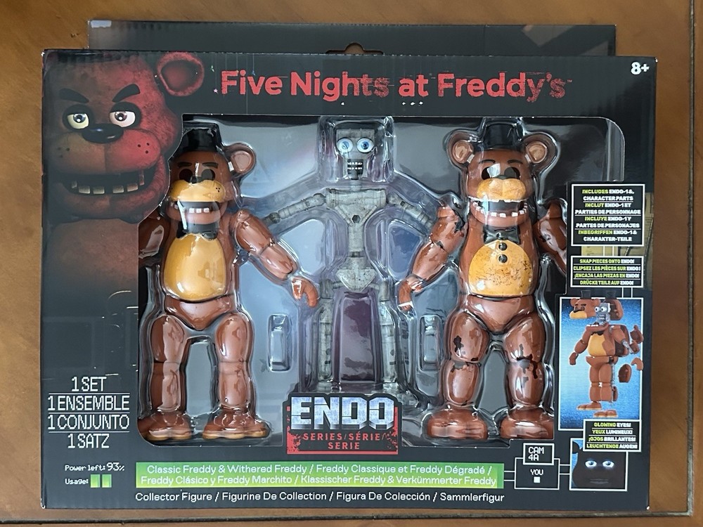 NIB Five Nights at Freddy’s Endo Series Set: Classic & Withered Freddy Endo-01