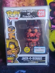 Funko Pop! Games Five Nights at Freddy’s Jack-O-Bonnie W/Protector Exclusive