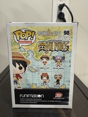 Funko Pop One Piece Glossy Hair Monkey D. Luffy 98 JJL160309 OG Barcode SEE PICS