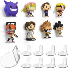 Adhesive Display Shelf for Funko Pop Figures (8-Pack) – Pop Shelf Wall Display –