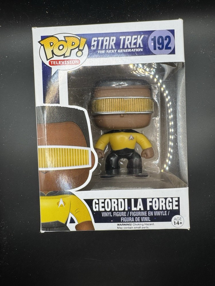Funko Pop! Star Trek The Next Generation Geordi La Forge #192 Vinyl Figure
