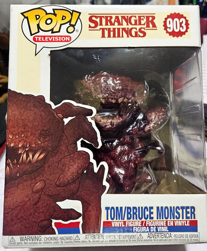 Stranger Things Pop! Super Tom/Bruce Monster 6″ VINTL FIGURE – #903 – NEW -FSHIP