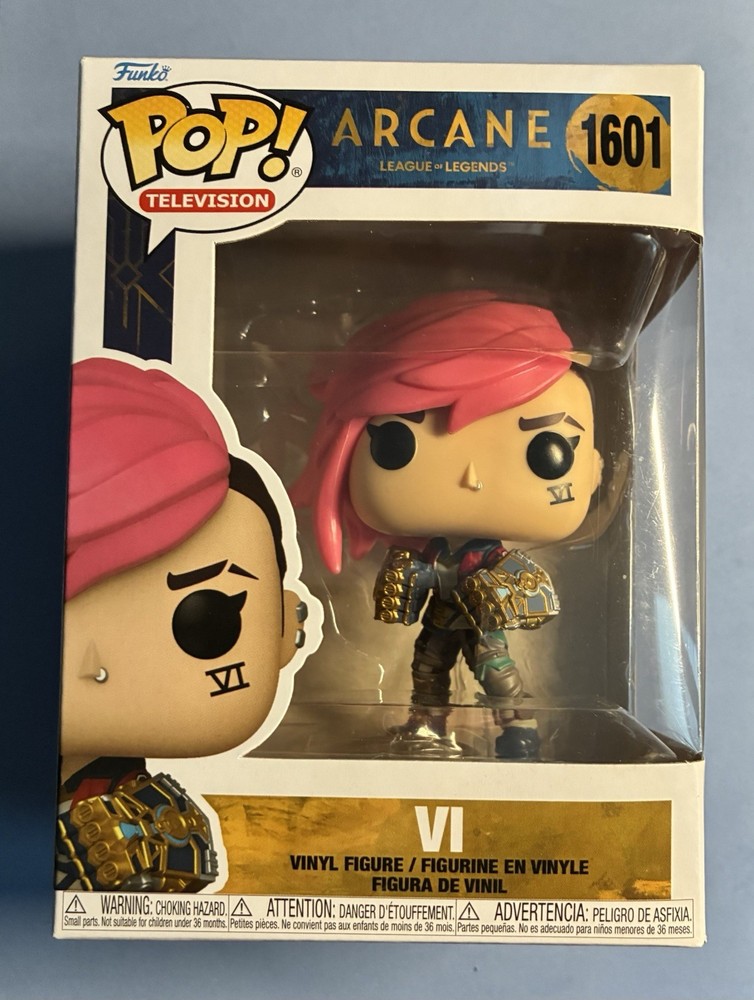 Funko Pop! Vinyl: League of Legends – Vi #1601 Free Shipping/Pop Protector