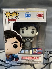 Funko POP Heroes Superman #402 Black and White Imperial Palace SDCC