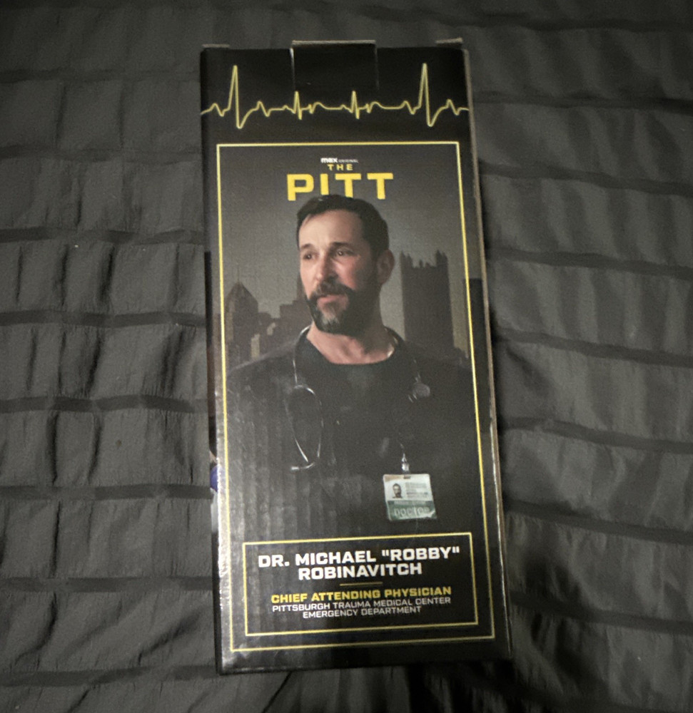 Yinzeraooza The Pitt Dr. Robby Exclusive Bobblehead