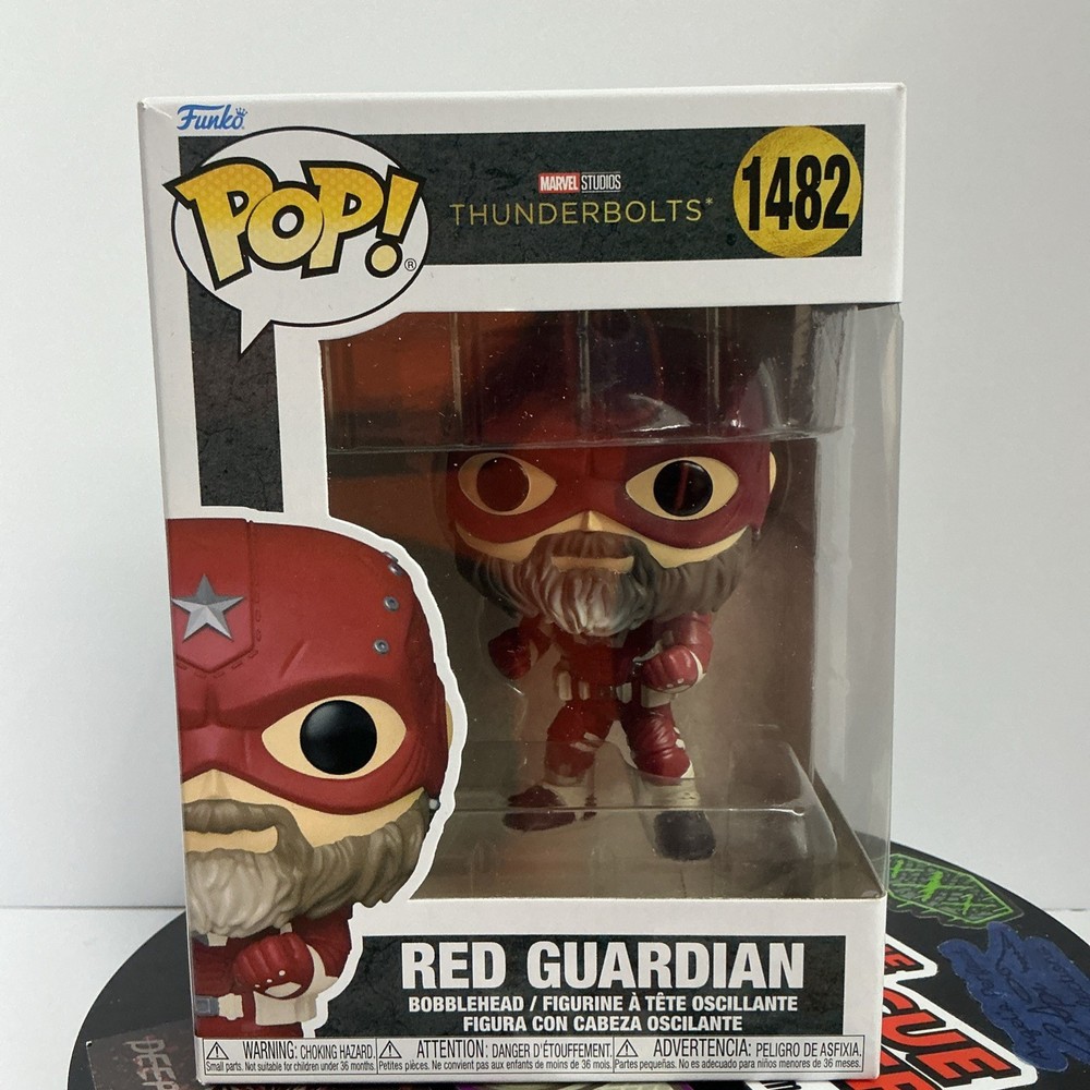 Funko Pop Red Guardian #1482 Marvel Thunderbolts Movie Vinyl Figure MCU