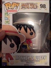 Funko Pop!Monkey D. Luffy 2016 Glossy JJL160309 OG 1st Ed. EXCELLENT CONDITION!