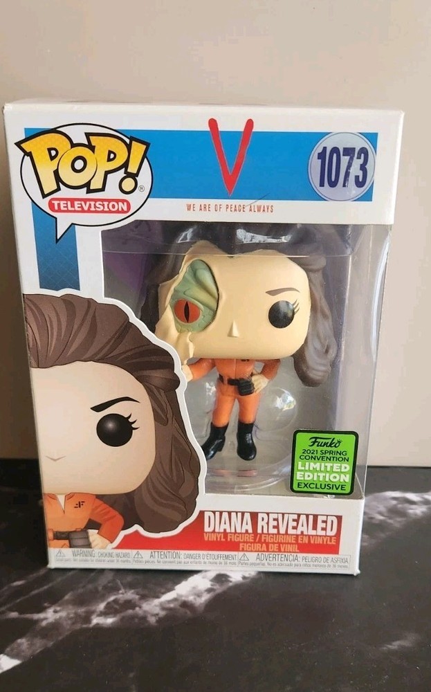 Funko POP! V #1073 DIANA REVEALED Funko 2021 Spring Convention Exclusive