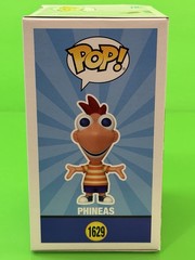 Funko Pop! Disney Phineas And Ferb #1629 Phineas Vinyl Figure New!!!