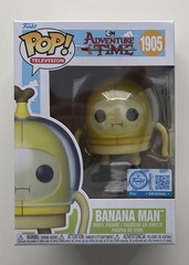 Funko Pop Banana Man CN/Funko Exclusive Figure 1905 + Protector Adventure Time