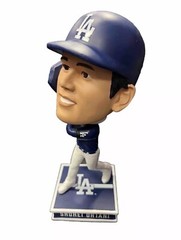 Shohei Ohtani BIG HEAD 9.5 Inch Bobblehead Los Angeles Dodgers BLUE JERSEY NIB