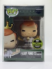 Funko Pop Digital Alien # 349 Freddy Funko w Chestburster w/Protector