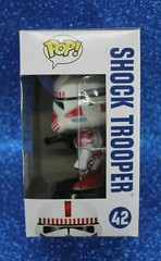 FUNKO POP STAR WARS #42 SHOCK TROOPER (2015 GALACTIC CONVENTION) VINYL 🌵💦