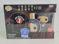 Funko TOKYO GHOUL: RE TORU MUTSUKI T-Shirt Large & Pop Gamestop Excl SEALED NEW