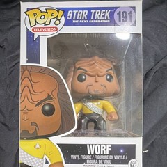 Funko Pop! Star Trek the Next Generation Worf #191 Vinyl Figure