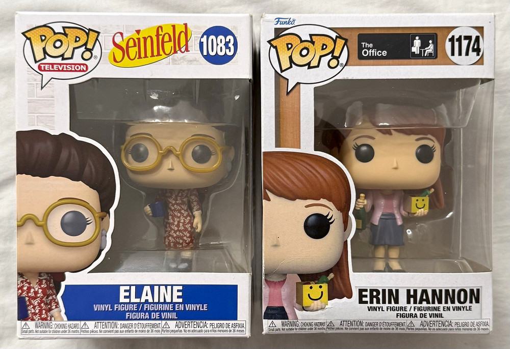Funko Pop! Television 2-Pack Elaine (Seinfeld) #1083 & Erin Hannon #1174