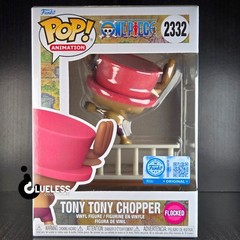 Funko Pop! One Piece Straw Hat Pirates Chopper (Flocked) 2332 And Pop Protector