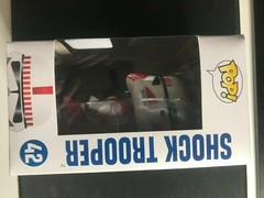 Brand New FUNKO POP 2015 STAR WARS CELEBRATION SHOCK TROOPER #42 Vinyl VAULTED