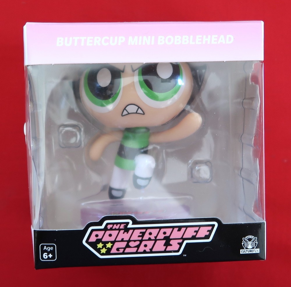 New Powerpuff Girls Buttercup Mini Bobblehead By CultureFly