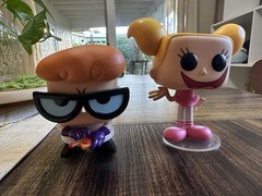 Funko Pop Nickelodeon Dexter’s Laboratory Cartoon Dexter And Dee Dee OOB