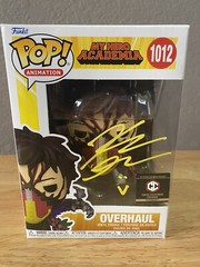 Kellen Goff Signed Funko Pop #1012 My Hero Academia Overhaul JSA
