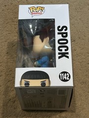 SPOCK FUNKO POP 1142 SHOP EXCLUSIVE STAR TREK THE ORIGINAL SERIES NIB UNOPENED