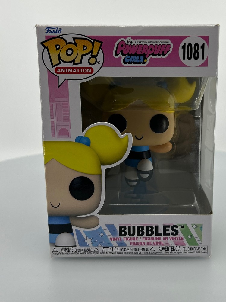 Funko POP! Animation The Powerpuff Girls Bubbles #1081 Vinyl Figure NOT MINT