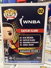 Caitlin Clark #02 WNBA Funko Pop! Vinyl: NIB