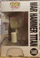 Funko Pop Attack on Titan War Hammer Titan (GITD) #1449 Funko Shop Exclusive New