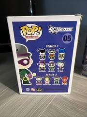 Funko POP! Heroes: DC Universe The Riddler 05 Vaulted Series 1 2012 Near Mint!