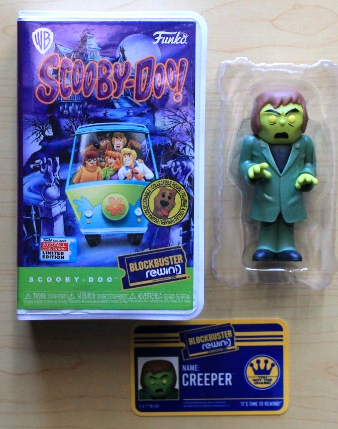Funko Blockbuster Rewind Scooby Doo Creeper Chase Figure