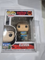 FUNKO POP TELEVISION ELEVEN 1297 Stranger Things Vinyl Figure NIB w/ PROTECTOR