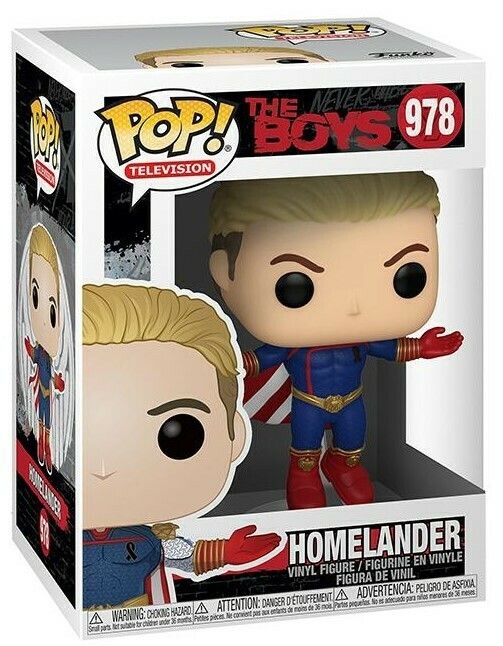 Funko Pop TV #978 The Boys – Homelander Vinyl Figure