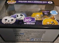 Funko Pop! Jack In The Box Skeleton Jack And Monster Taco Shop Figures SHIPS NOW