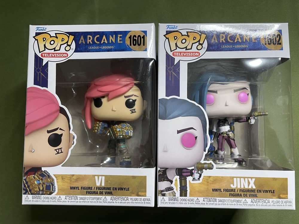 Funko Pop! Vinyl: League of Legends – Vi & Jinx #1601 & #1602