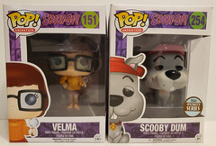Scooby-Doo Funko POP! LOT of 6 complete Set #149-153 And Bonus #254 With Cases