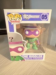 Funko POP! Heroes: DC Universe The Riddler 05 Vaulted Series 1 2012 Near Mint!