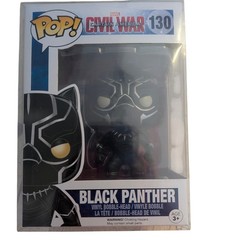 Marvel Black Panther Pop! Vinyl Figure – Black and Silver Civil War New