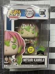 Funko Pop! Demon Slayer: Mitsuri Kanroji Glow In The Dark Fundom Exc. With Stack