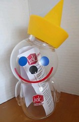 Jack In The Box Glass Sipper Limited Edition Cup w/Straw In Hand New