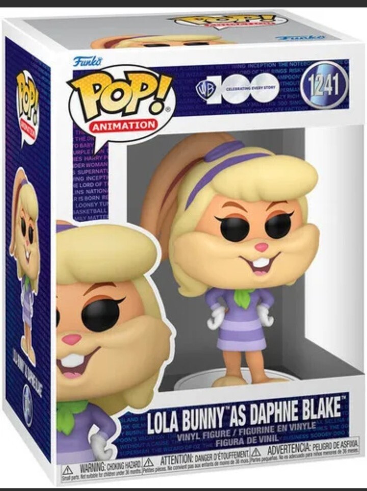 FUNKO POP! ANIMATION: warner bros 100 Lola Bunny as Daphne Blake #1241